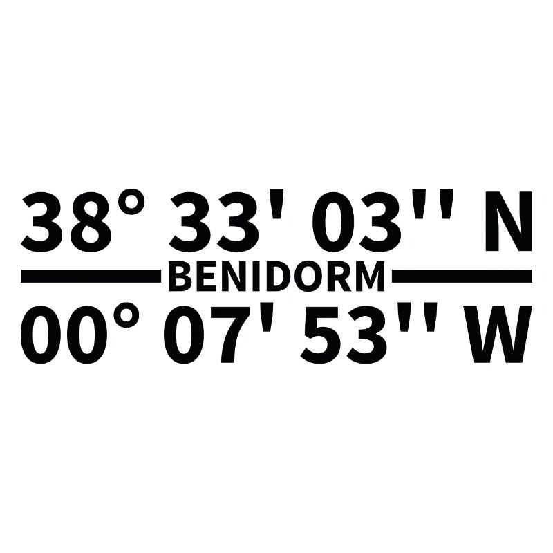 Benidorm coordinates