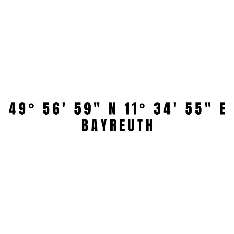 Coordonnées Bayreuth Bavière