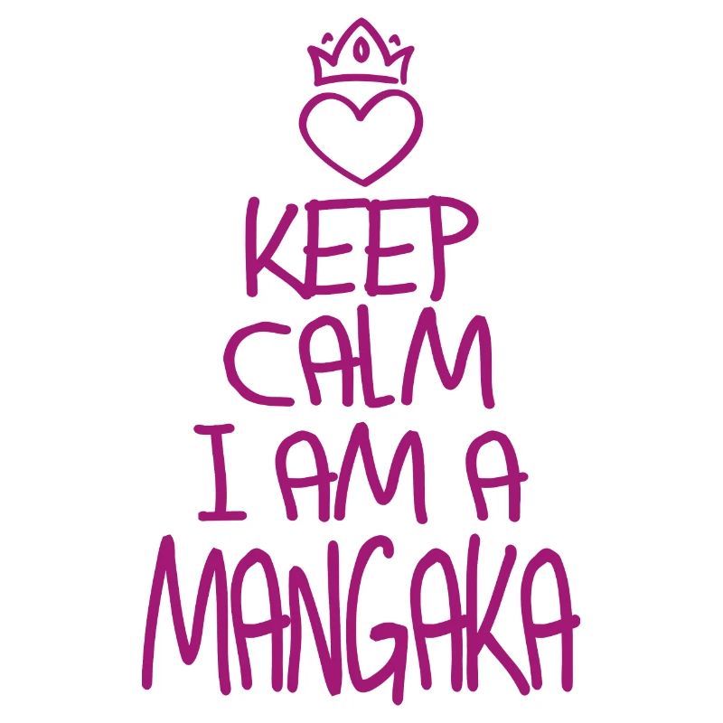 Keep Calm Mangaka cool Mangaka Geschenk