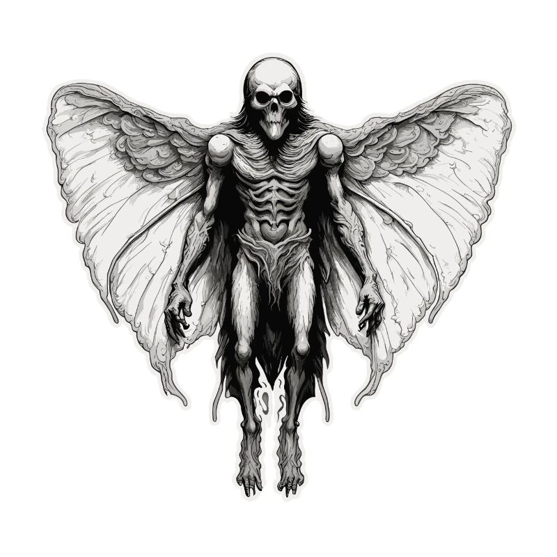 Mothman / Moth / Insect / Mythical Creature / Flutterer