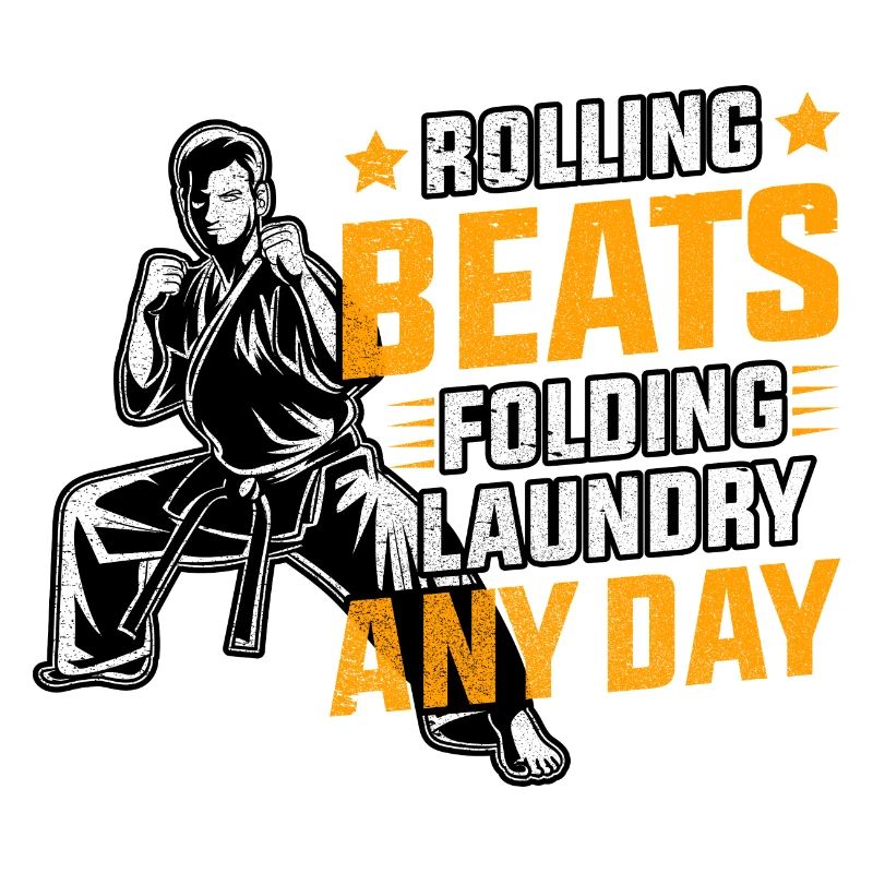 Rolling beats folding laundry any day