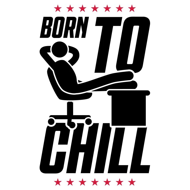 arbejdskontor født til at slappe af