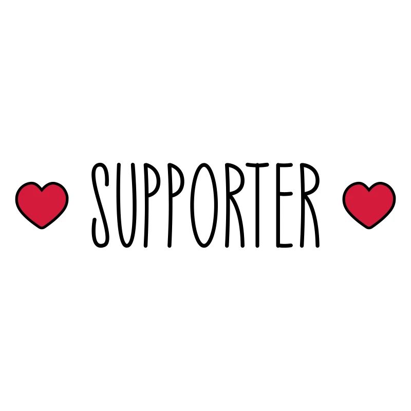 Supporter Herz