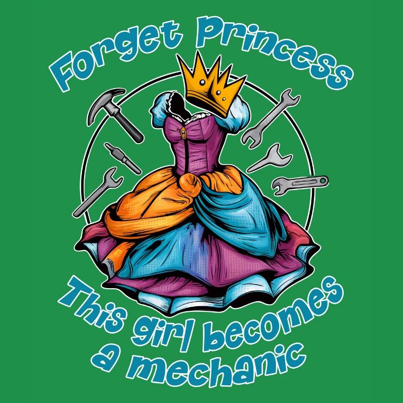 La princesse devient ingénieure mécanicienne