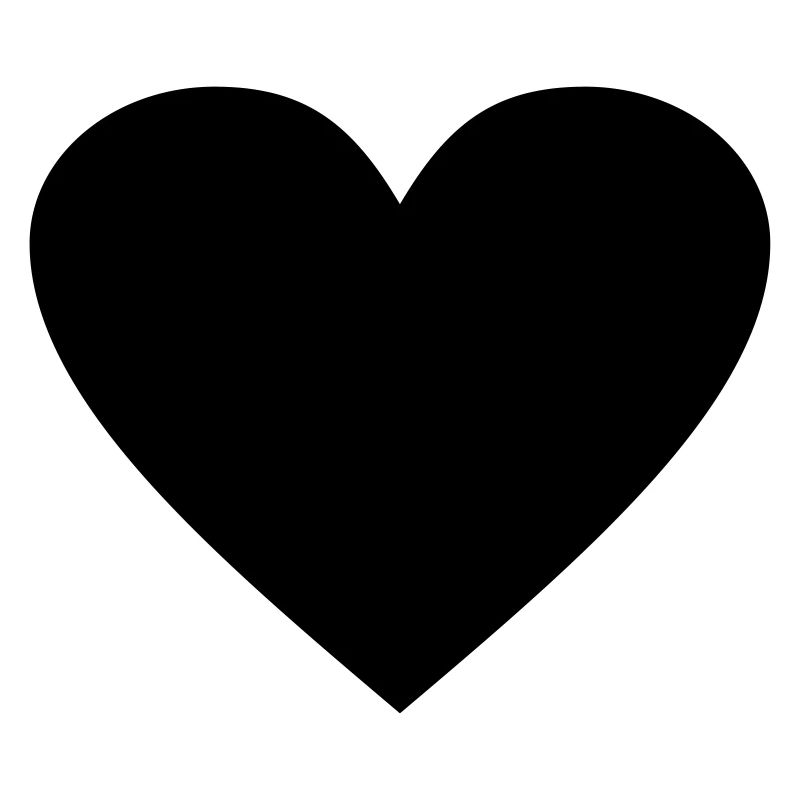 Cœur noir Awesomeelement