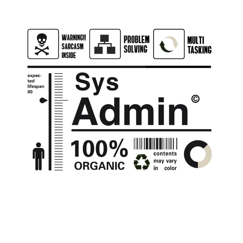 sys admin computer nerd pc kit programmer humor lo