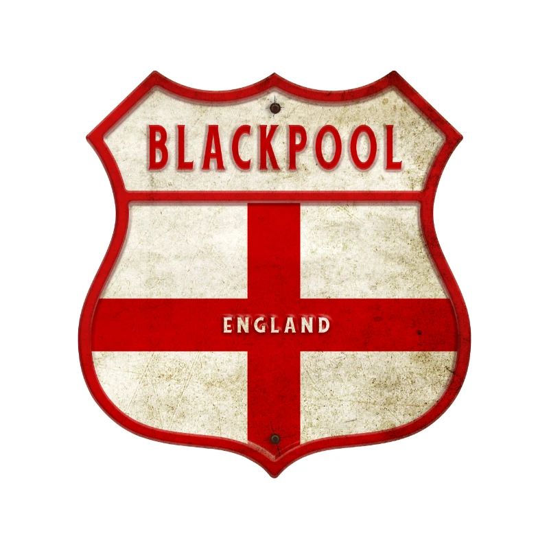 Blason de Blackpool, Angleterre