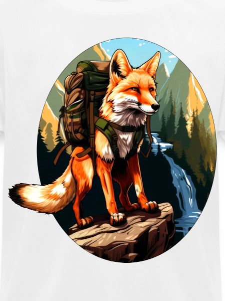 Füchse Wandern / Bergsteiger Fuchs