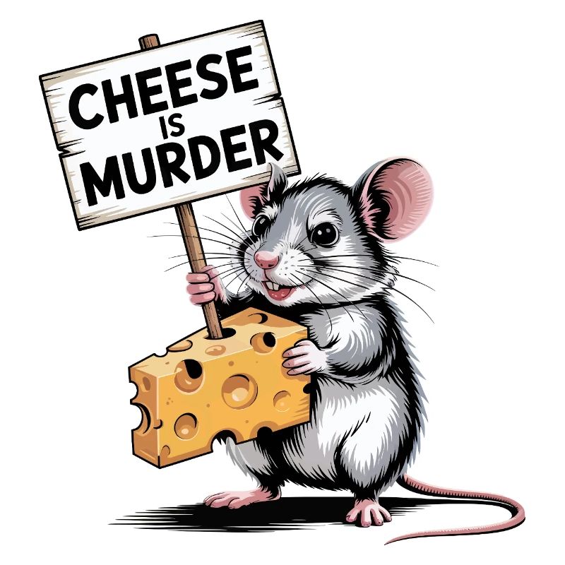 Cheese Is Murder Mouse