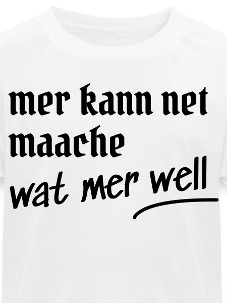 Kölsche Spruch Design Geschenk
