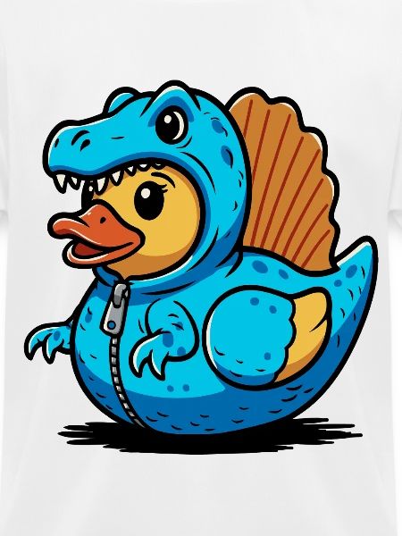 Spinosaurus Blauer Dino-Drache Entchen