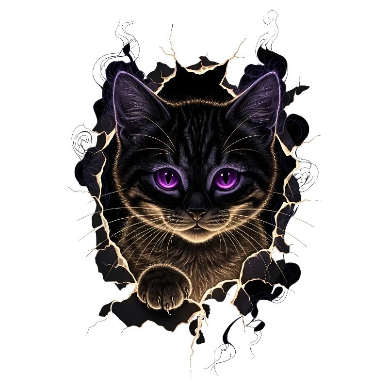 Cat Torn Cloth - Sweet Gothic