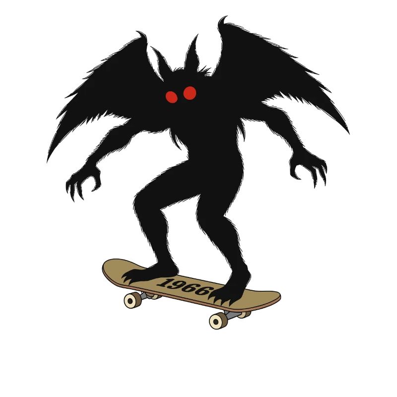 Mothman 1966 Skateboarding