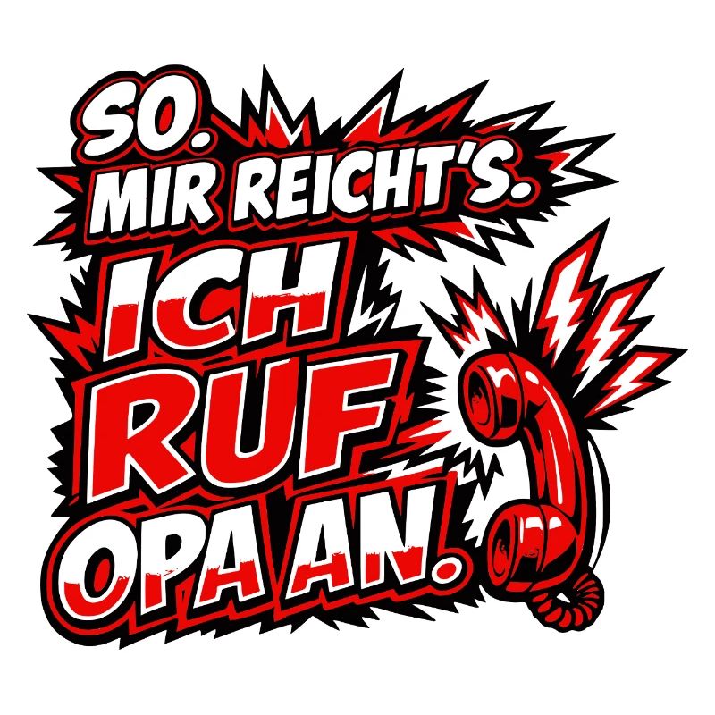 I'm calling! Explosive red-black design