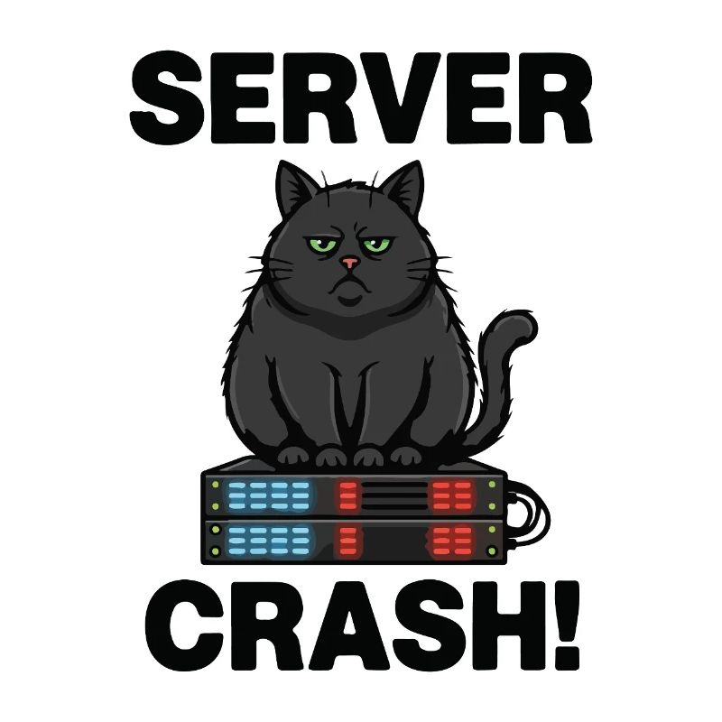 Serverabsturz Chat-Computer-Humor