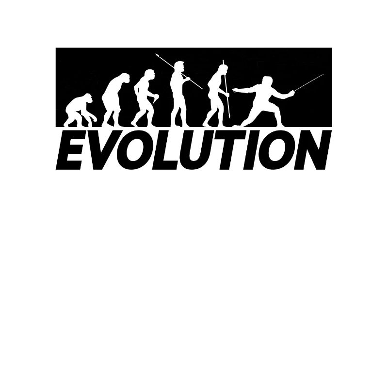 Evolution Fencing Duel Swordplay aime l’escrimeur de fleuret