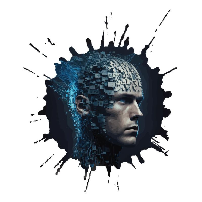 Digital Evolution - Future Vision Cyber Human