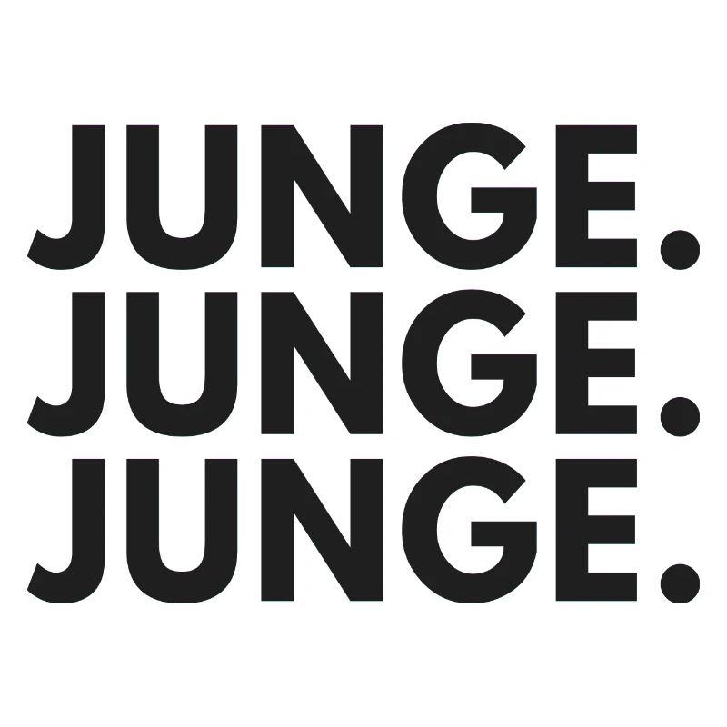 Junge Junge Junge lustiges Statement Kranplätze