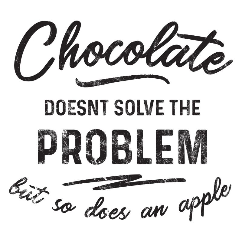 Chocolate doesn't solve the problem