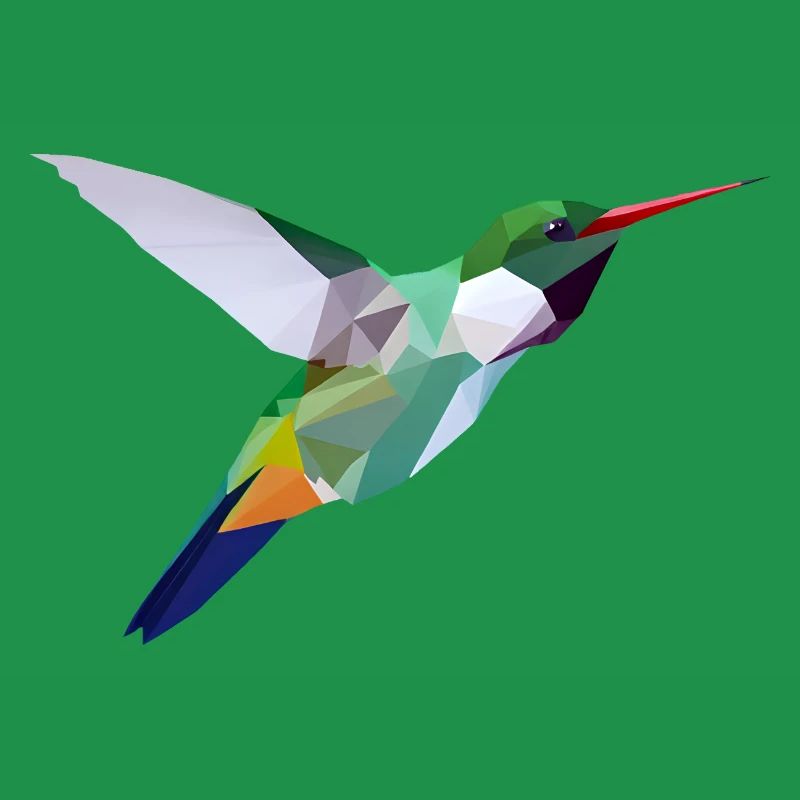 Low-Poly-Vogel