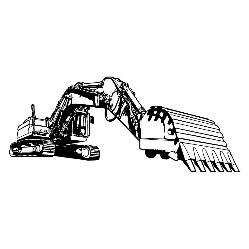 Loading shovel gift excavator driver excavator operator