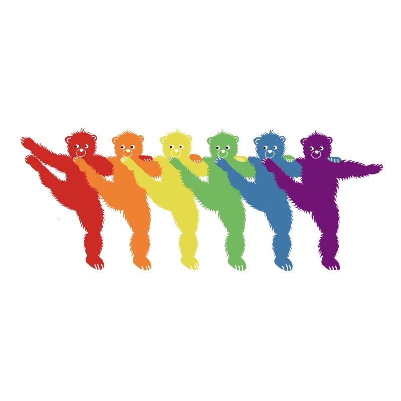 Dancing Rainbow Bears, Pride Outfit