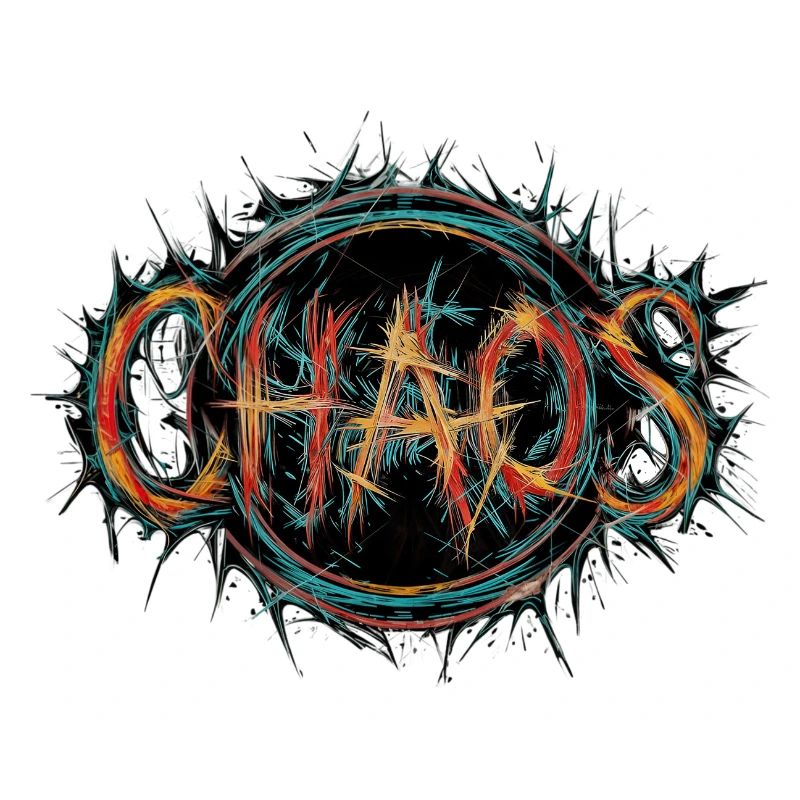 Chaos. Mad Design with Disordered Image