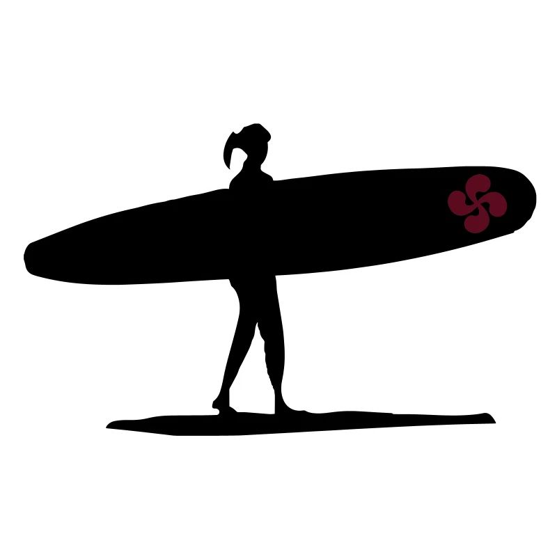Surfeuse Croix Basque