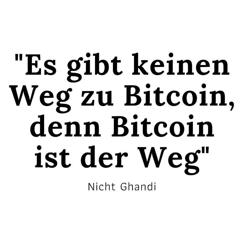Crypto: There is no way to Bitcoin, because Bitcoin