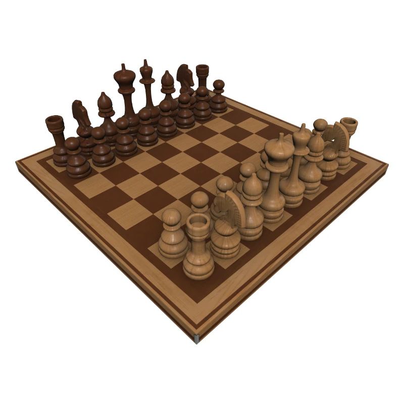 Chessboard 3D Chess Player Gift