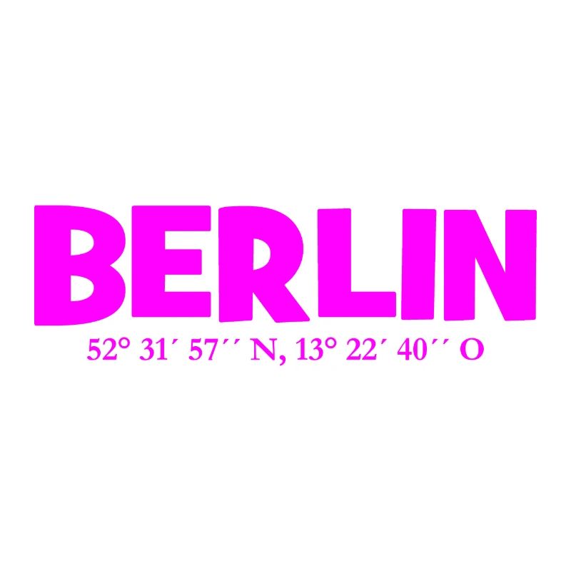 Berlin coordinates - Latitude - Longitude