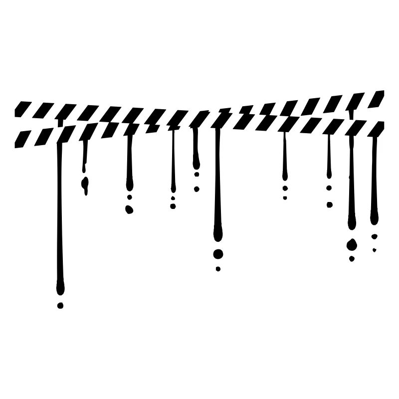 Locking drop of security tape