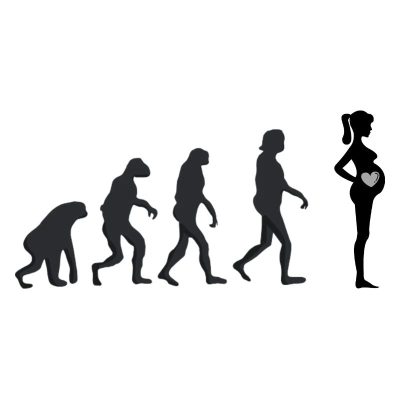 Enceinte - Évolution humaine