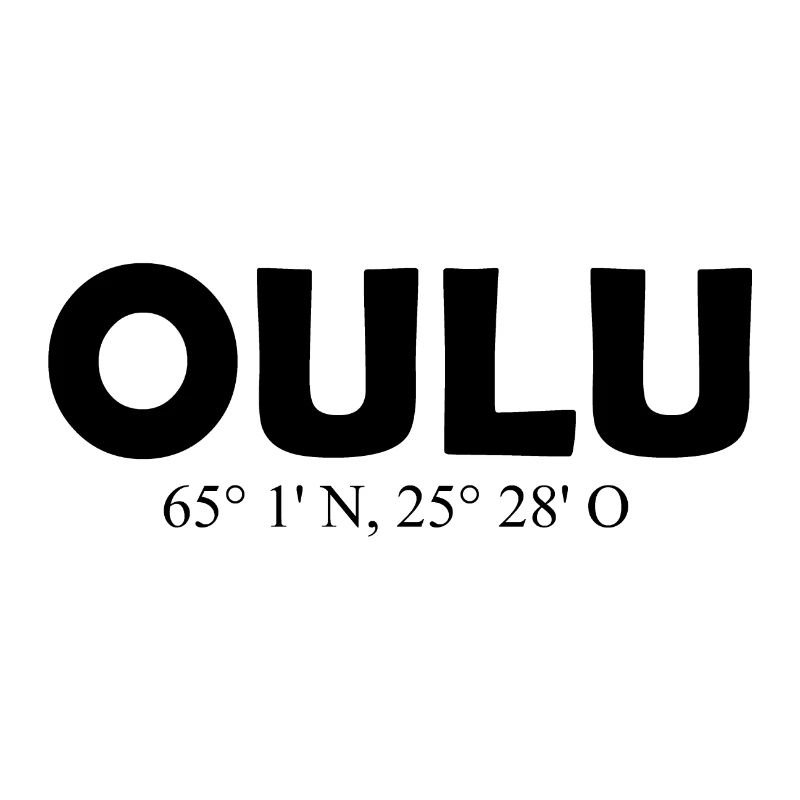 Oulu - Finland - Coordinates - Longitude Latitude