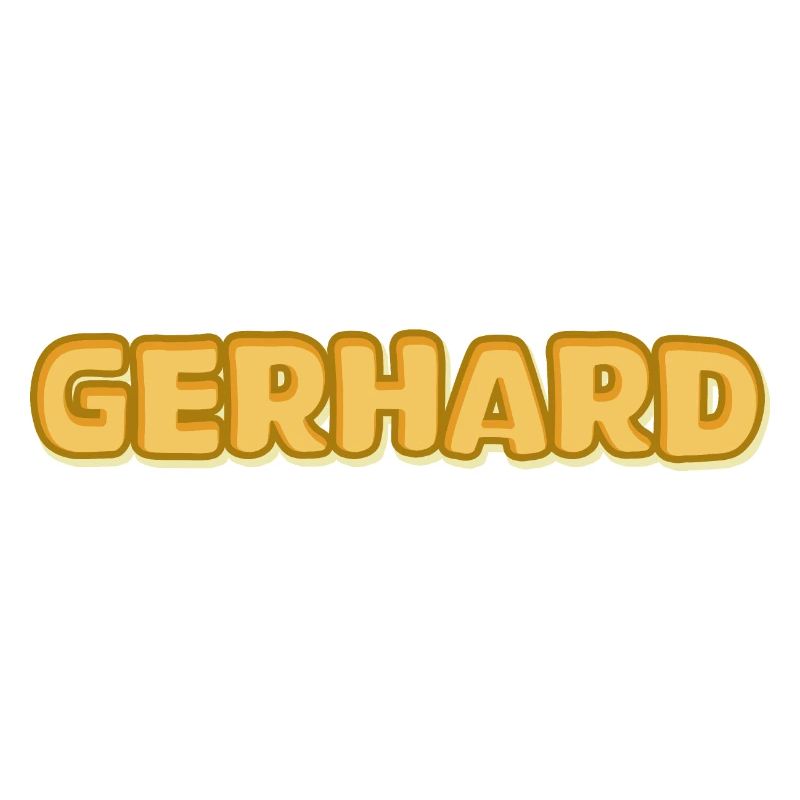 Gerhard als Gerhard