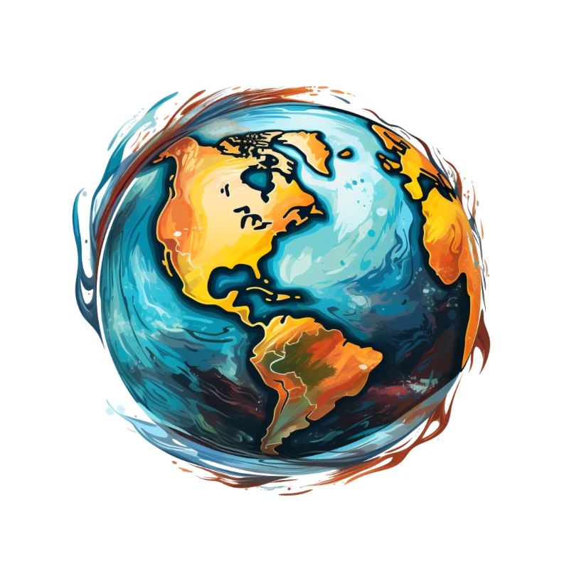 Globe in motion