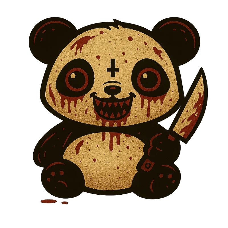 Bloody Darling Halloween Panda