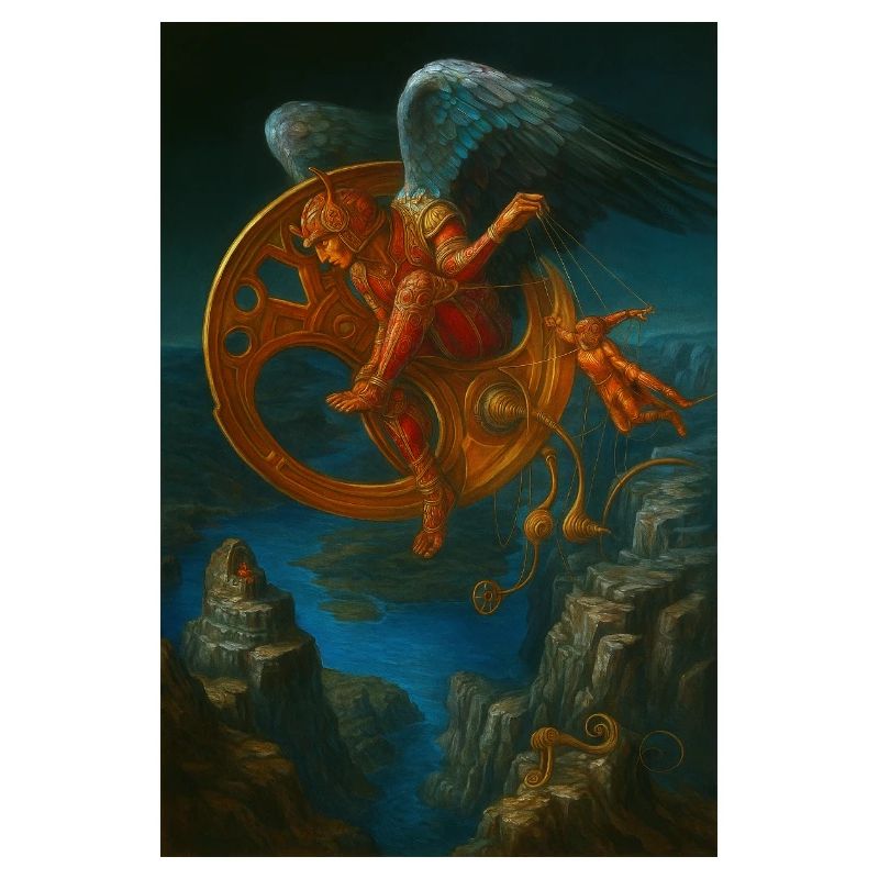 Fantasy Mechanical Flying Creature Design