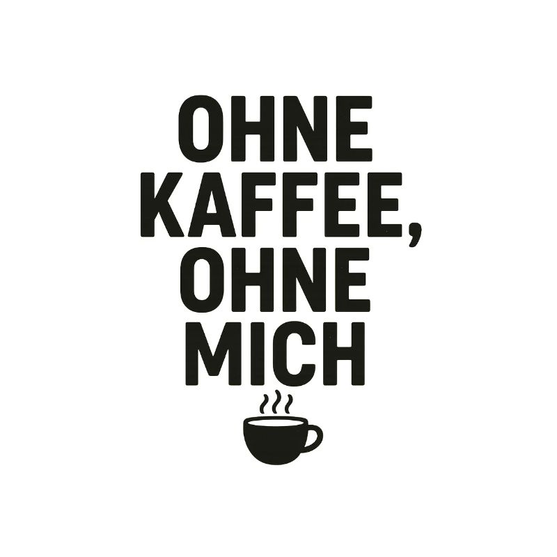 Ohne Kaffee, Ohne Mich