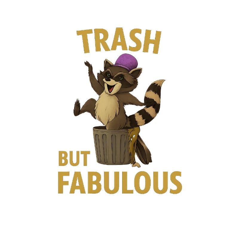 Trash Panda Fabulous – Witziges Design
