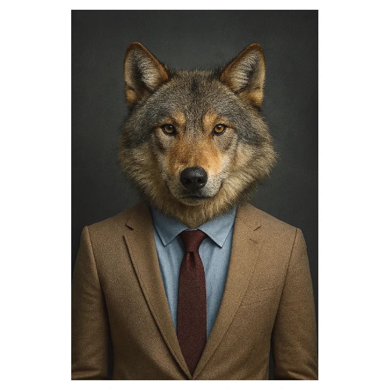Wolf in a suit