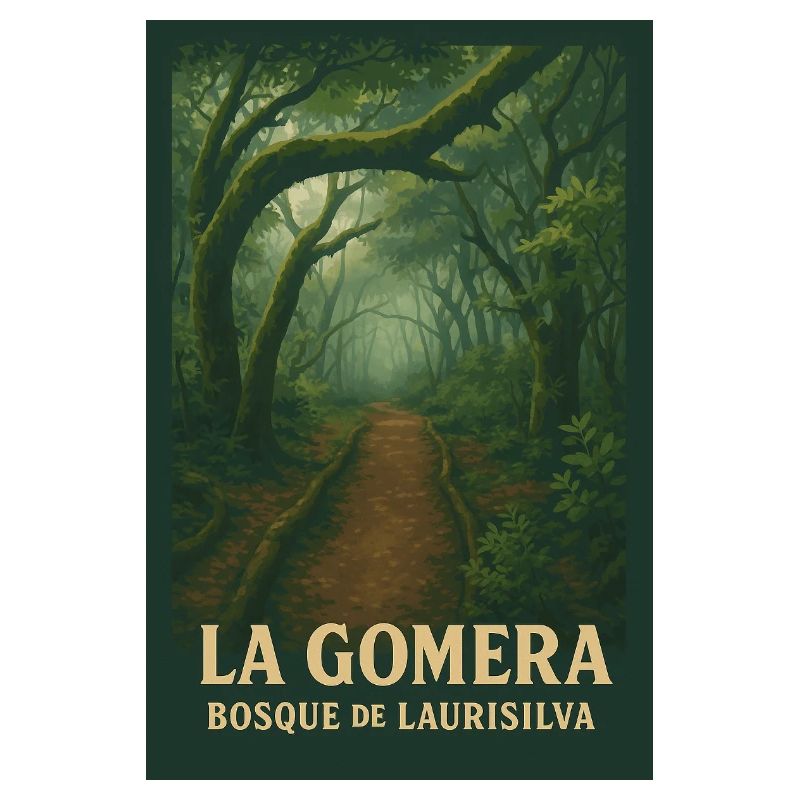 Sentier forestier de La Gomera Laurisilva