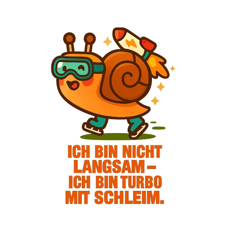 ich_bin_nicht_Langsam_Ich_bin_Turbo_mit_Schleim