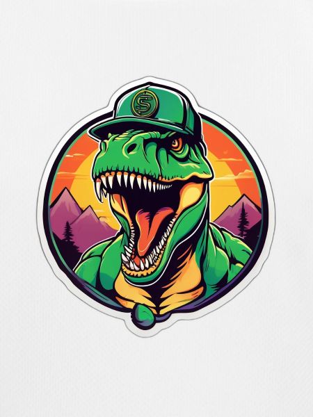Dinosaur Sunset Headpiece