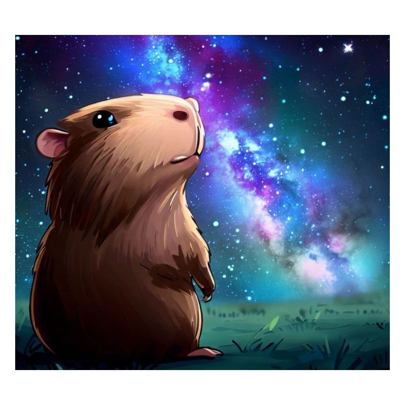 Capybara Spaceman