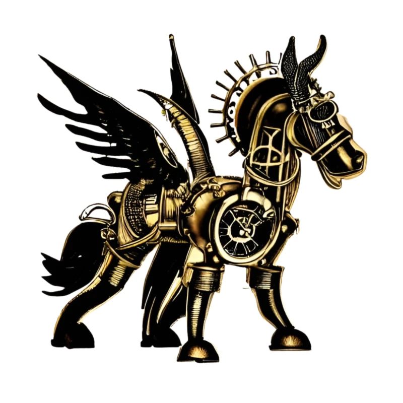 Steampunk Pferd