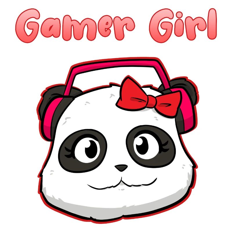 Panda Mädchen Unglaublich Liebe Herz I Geschenk