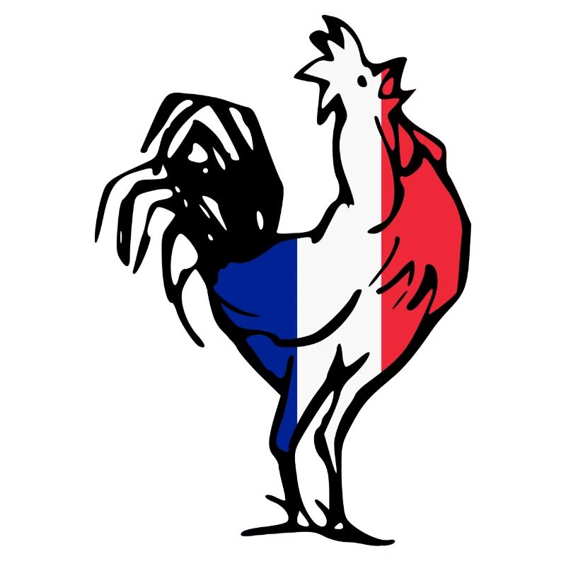 Stolzer Gallischer Frankreich Hahn Geschenk Idee