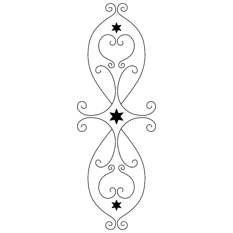 Symmetrical Star Pattern