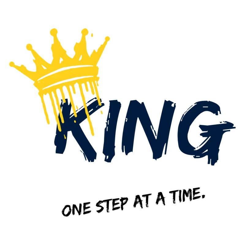King Spray Crown Black Blue